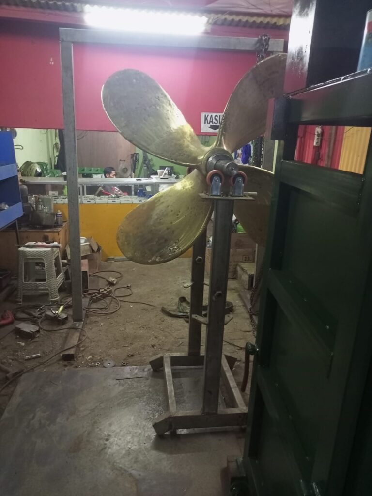 Proses balancing setelah diperbaiki