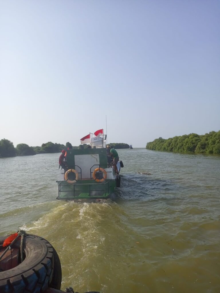sea trial setelah dilakukan docking kapal mooring boat