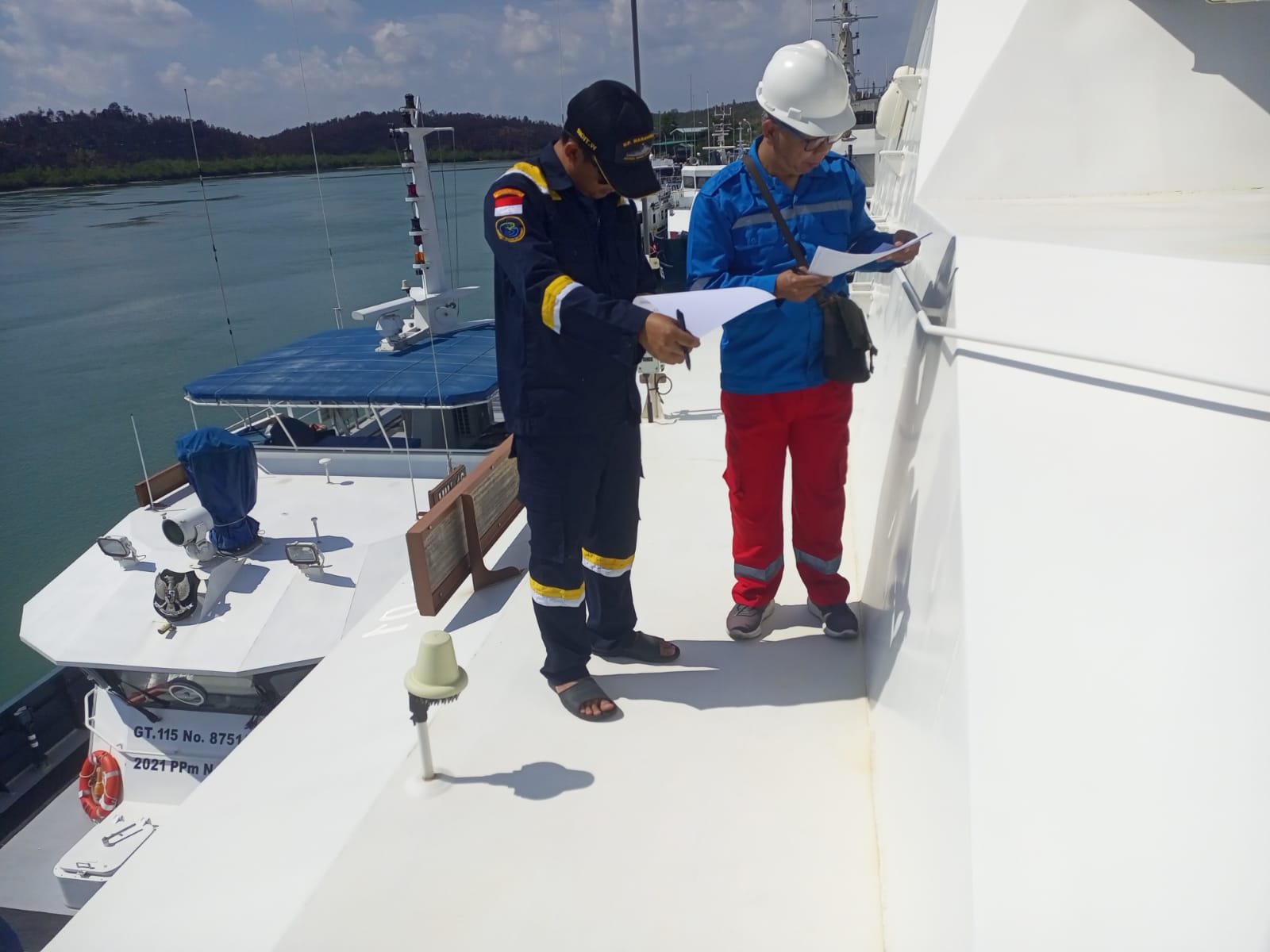 Konsultan perencanaan pengedokan pada KP Barakuda 01