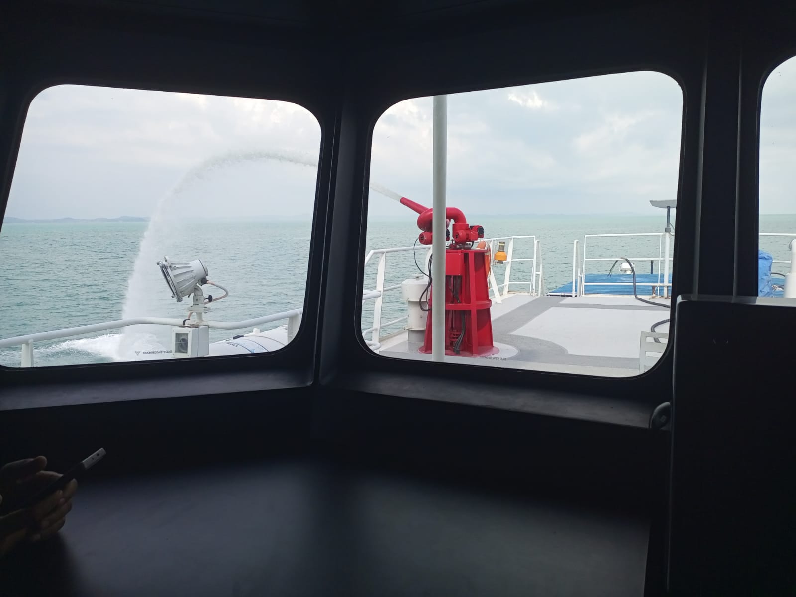 Pekerjaan sea trial KP Barakuda 01 Pekerjaan sea trial KP Barakuda 01